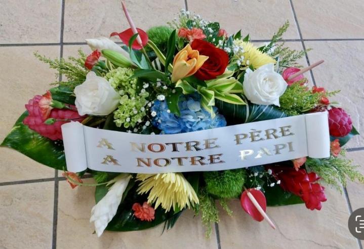 Service de vente de fleurs funéraire aux Abymes